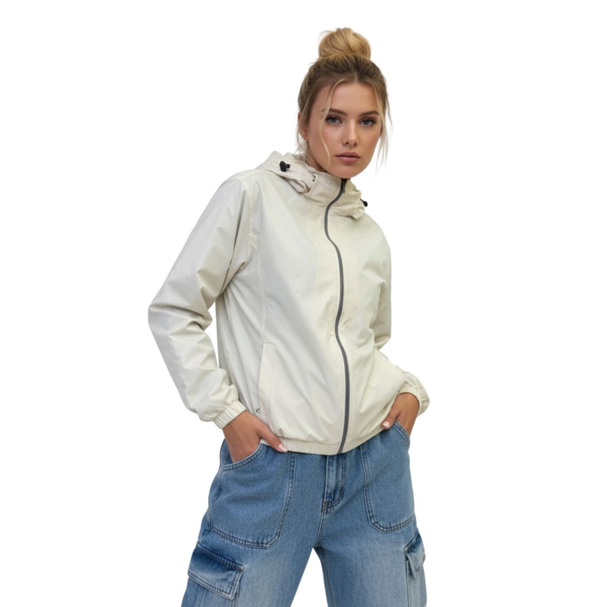 D'JOE - Cortavientos Impermeable Mujer