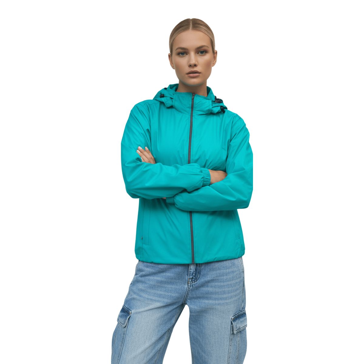 D'JOE - Cortavientos Impermeable Mujer