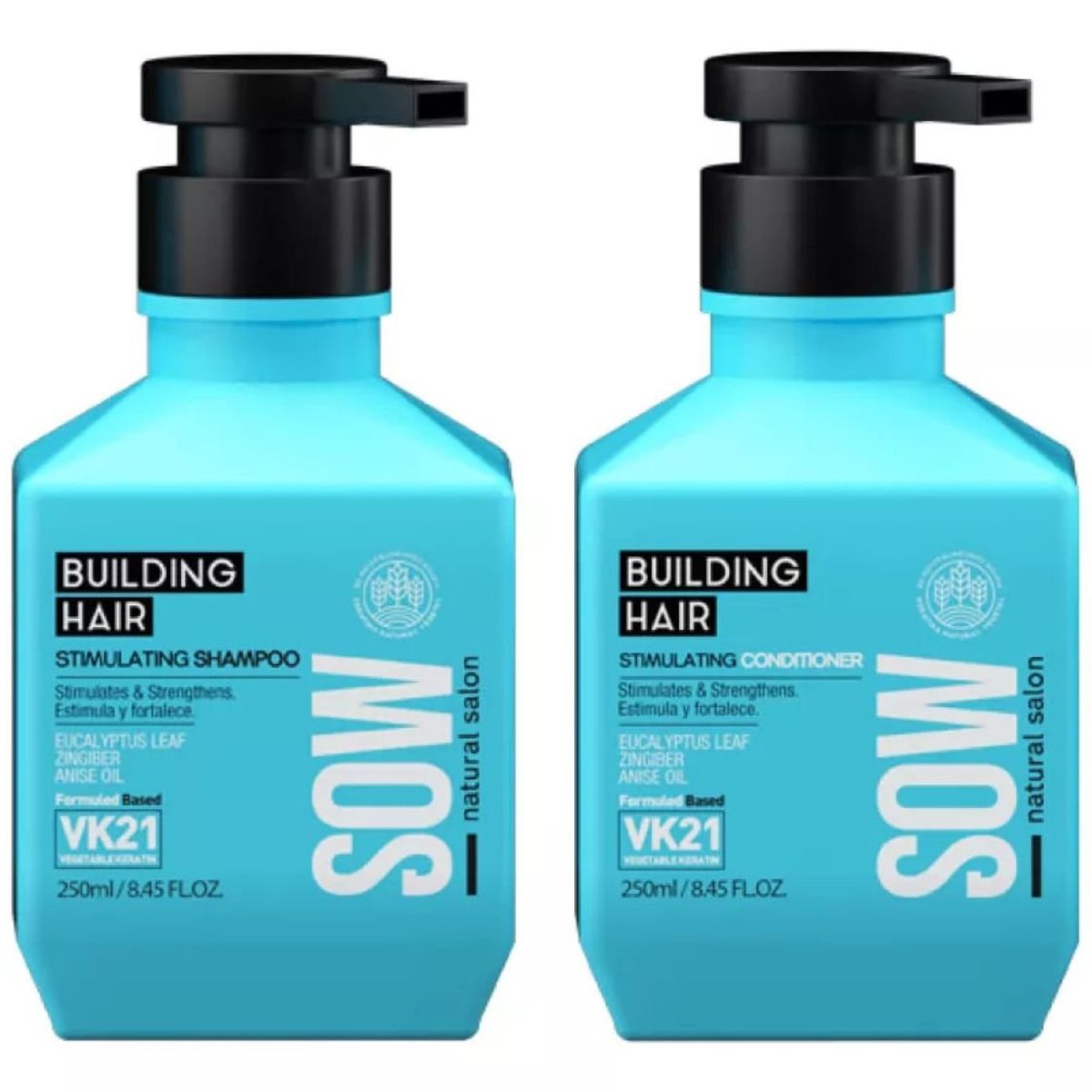 GENERICO - Shampoo Y Acondicionador Sow Building Hair 250 ml