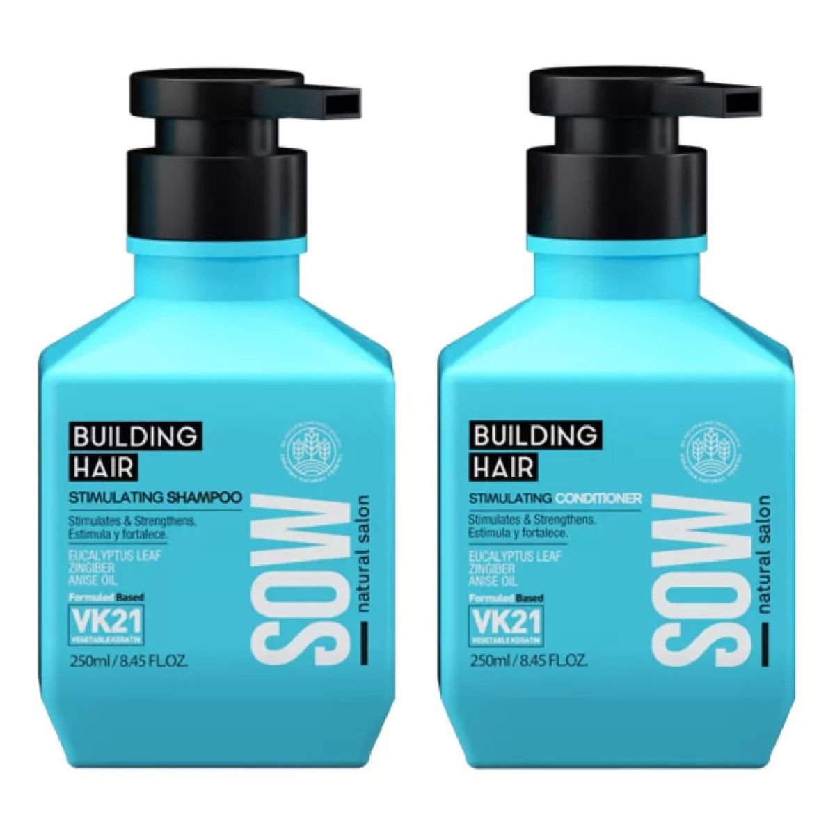 GENERICO - Shampoo Y Acondicionador Sow Building Hair 250 ml