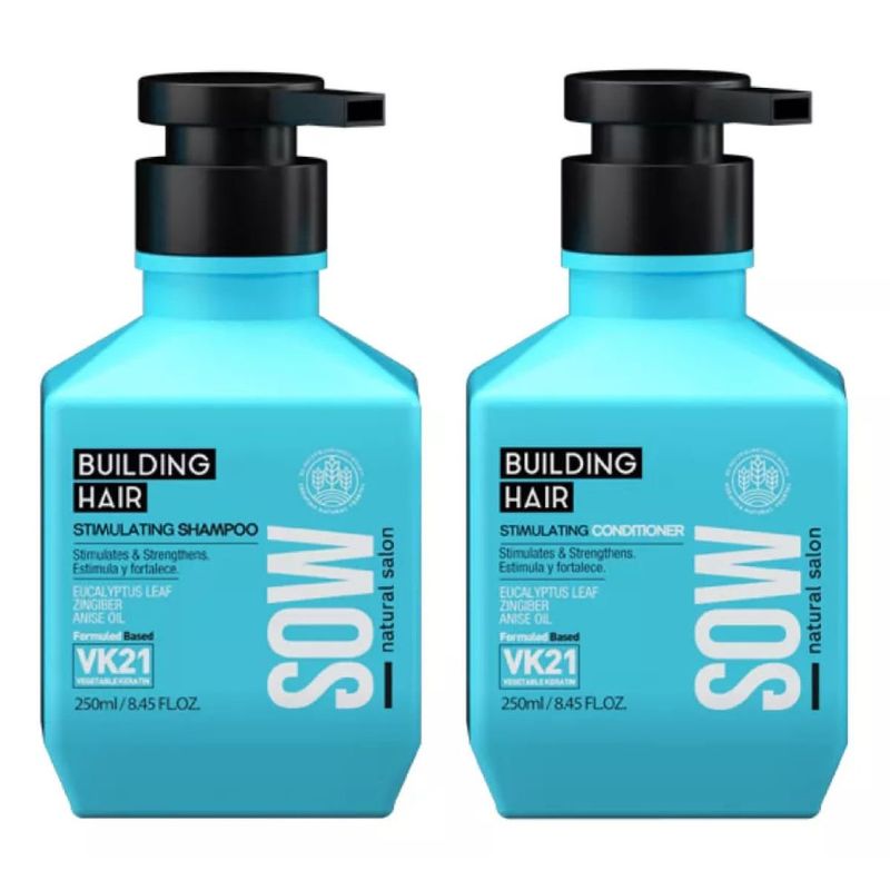 GENERICO - Shampoo Y Acondicionador Sow Building Hair 250 ml