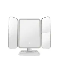 GENERICO - Espejo Iluminado Para Maquillaje Espejo De Tocador Plegable SK