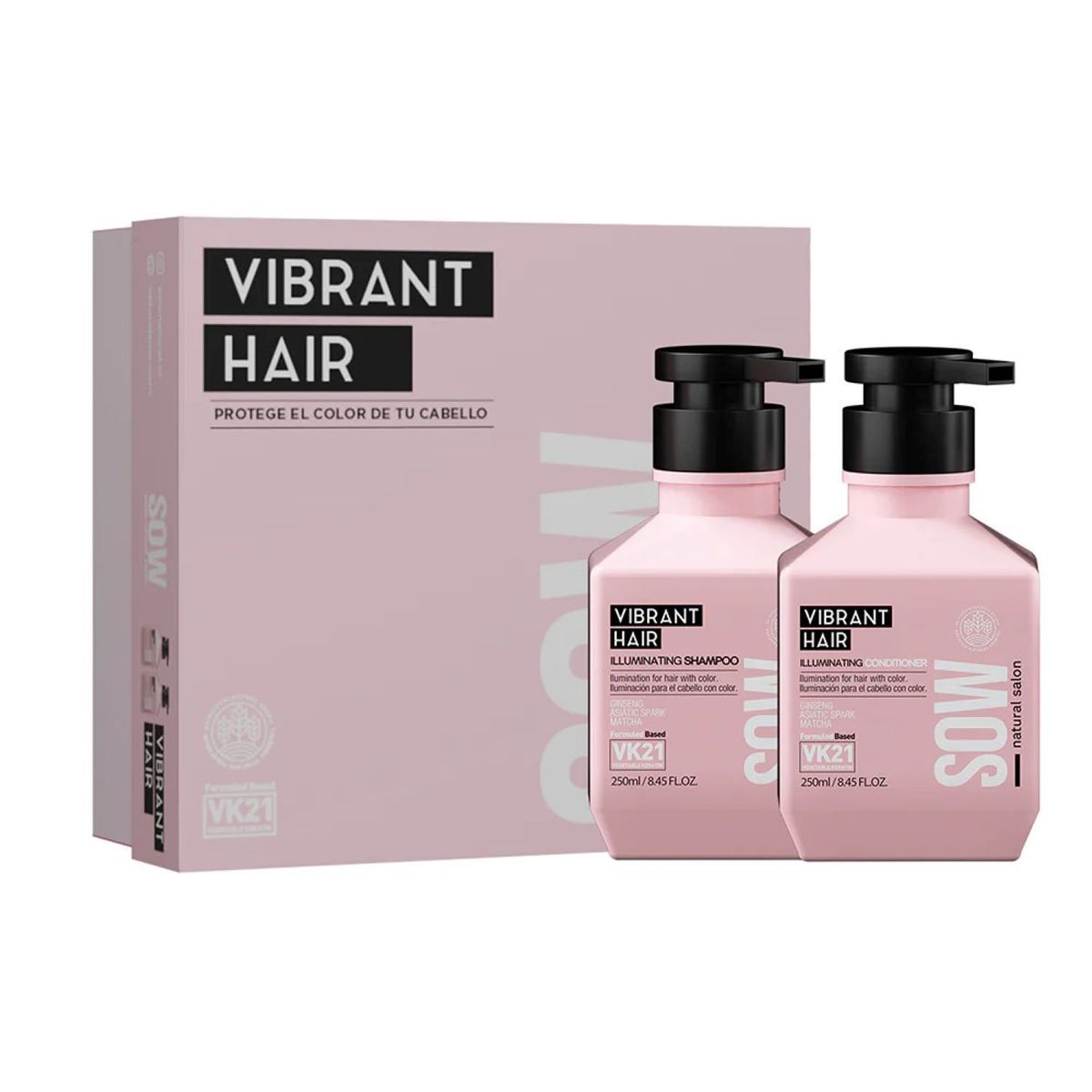 GENERICO - Shampoo Y Acondicionador Sow Nutrición Vibrant Hair 250ml