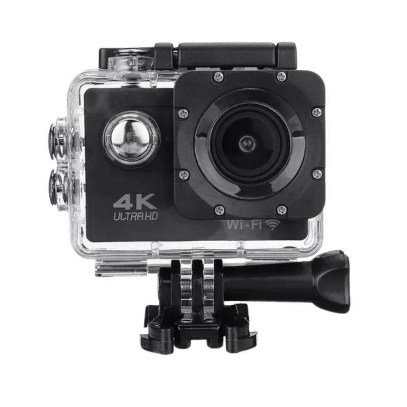 GENERICO - Cámara Deportiva 4k Wifi Full Hd Resistente Al Agua +batería