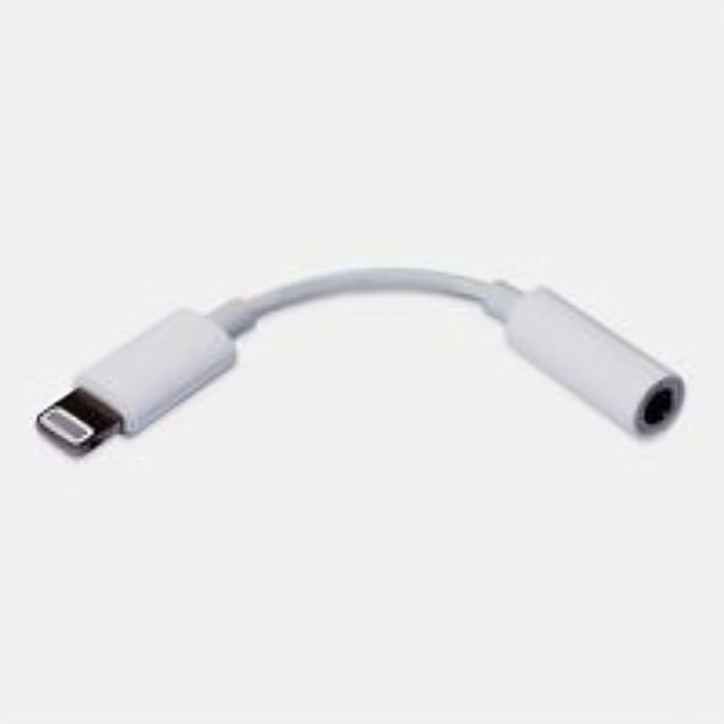 GENERICO - Adaptador iPhone Lightning X Audifonos 3.5mm - Auxiliar