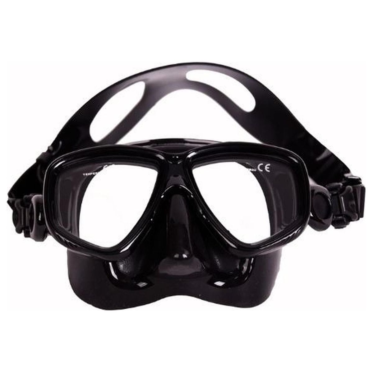 CABOSUB - Máscara de Buceo y Snorkeling Modelo Mira - Negro