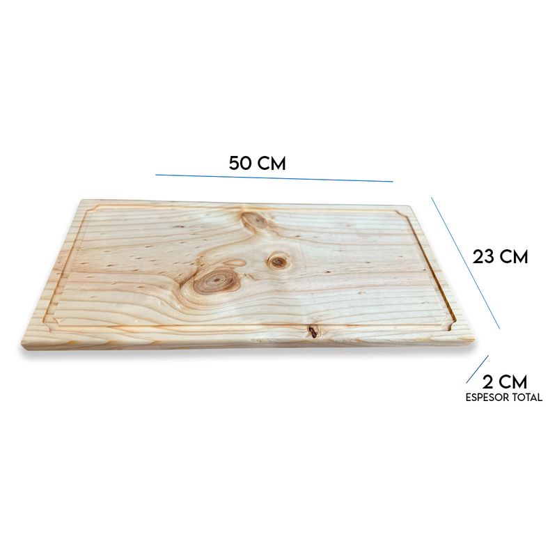 GENERICO - Tabla De Picoteo, Picadillo O Cocktail Mod1,  50x23x2 Cm