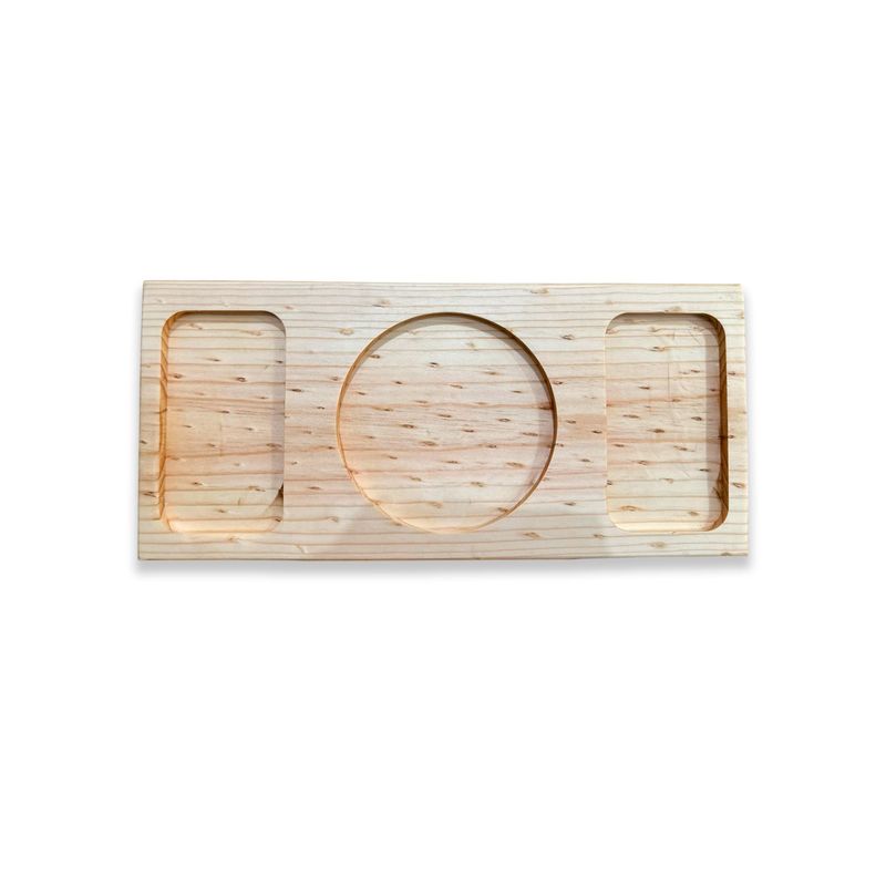 GENERICO - Tabla De Picoteo,picadillo O Cocktail Mod3,  50x23x2 Cm