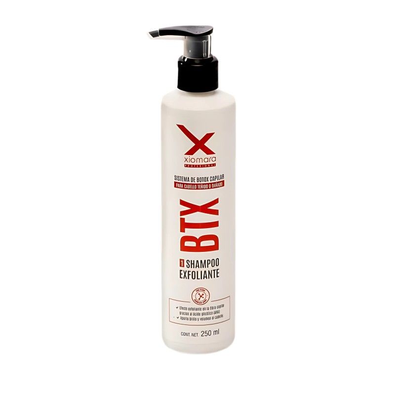 GENERICO - Shampoo Exfoliante para cabello teñido Xiomara Profesional - 250 ML