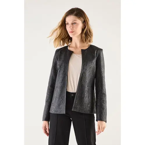 MA GRIFFE - Chaqueta Negro Mujer Magriffe