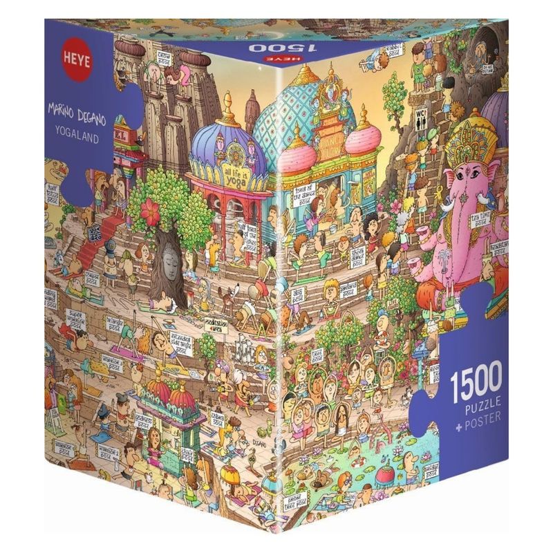 HEYE - Puzzle Heye 1500 - Yogaland