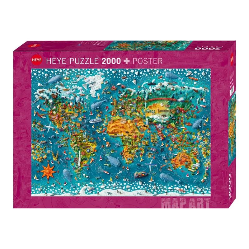 HEYE - Puzzle Heye 2000 - Miniature World
