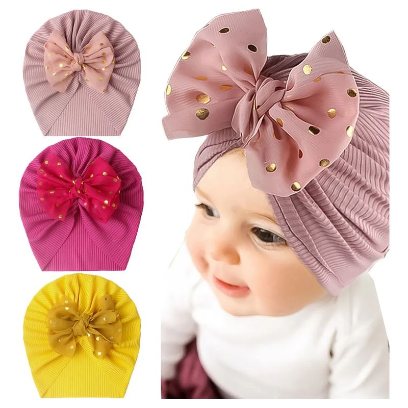 EDWINAYY - Gorritos Para Bebé Ni?a Turbante Headwrap 3pzs Promoción