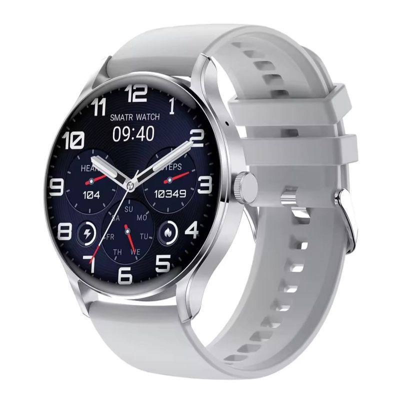 LIGE - Reloj inteligente color gris deportivo smatwatch bluetooth