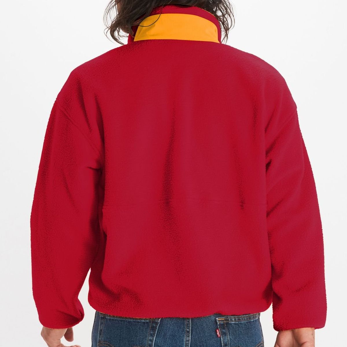 MARMOT - Polar Hombre 94 E.C.O. Recycled Fleece Rojo Marmot