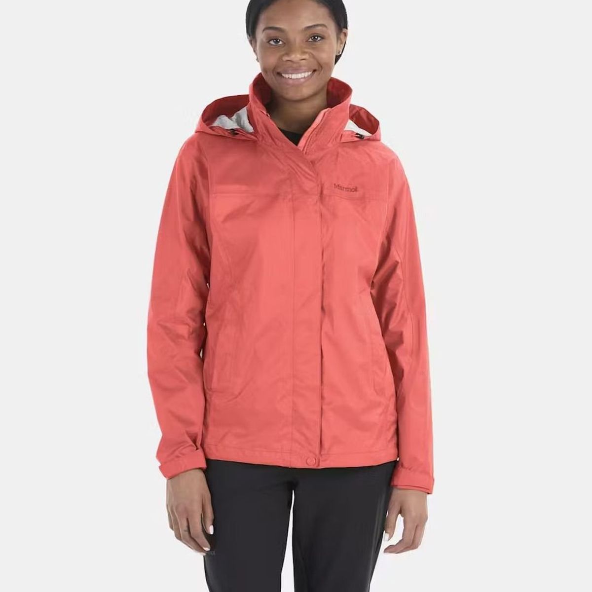 MARMOT - Chaqueta Mujer W Precip Eco Jacket Naranja Marmot