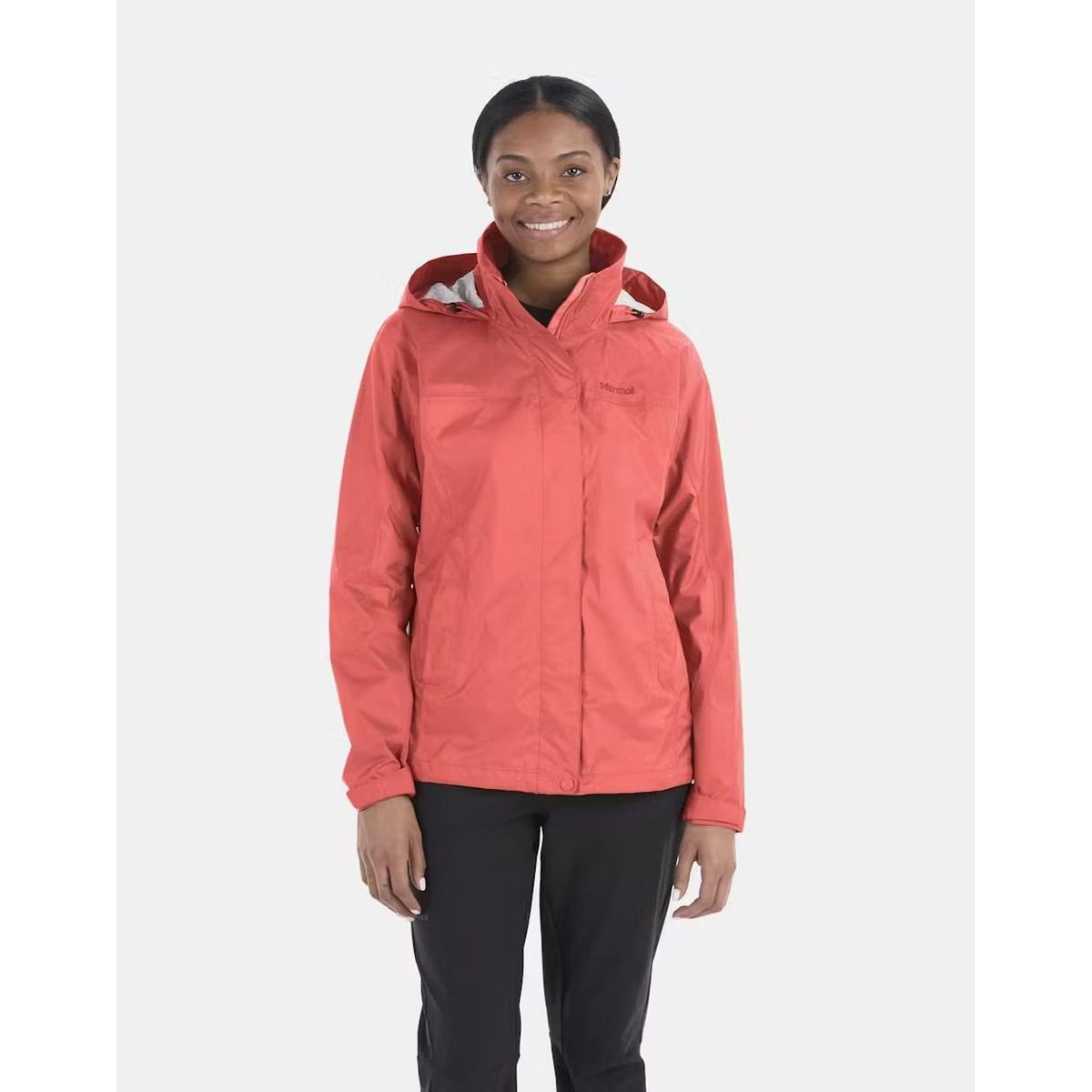 MARMOT - Chaqueta Mujer W Precip Eco Jacket Naranja Marmot