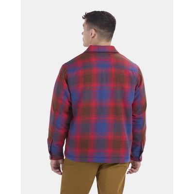 Imagen 2 del producto Chaqueta Hombre Ridgefield Sherpa Shirt Jacket Rojo