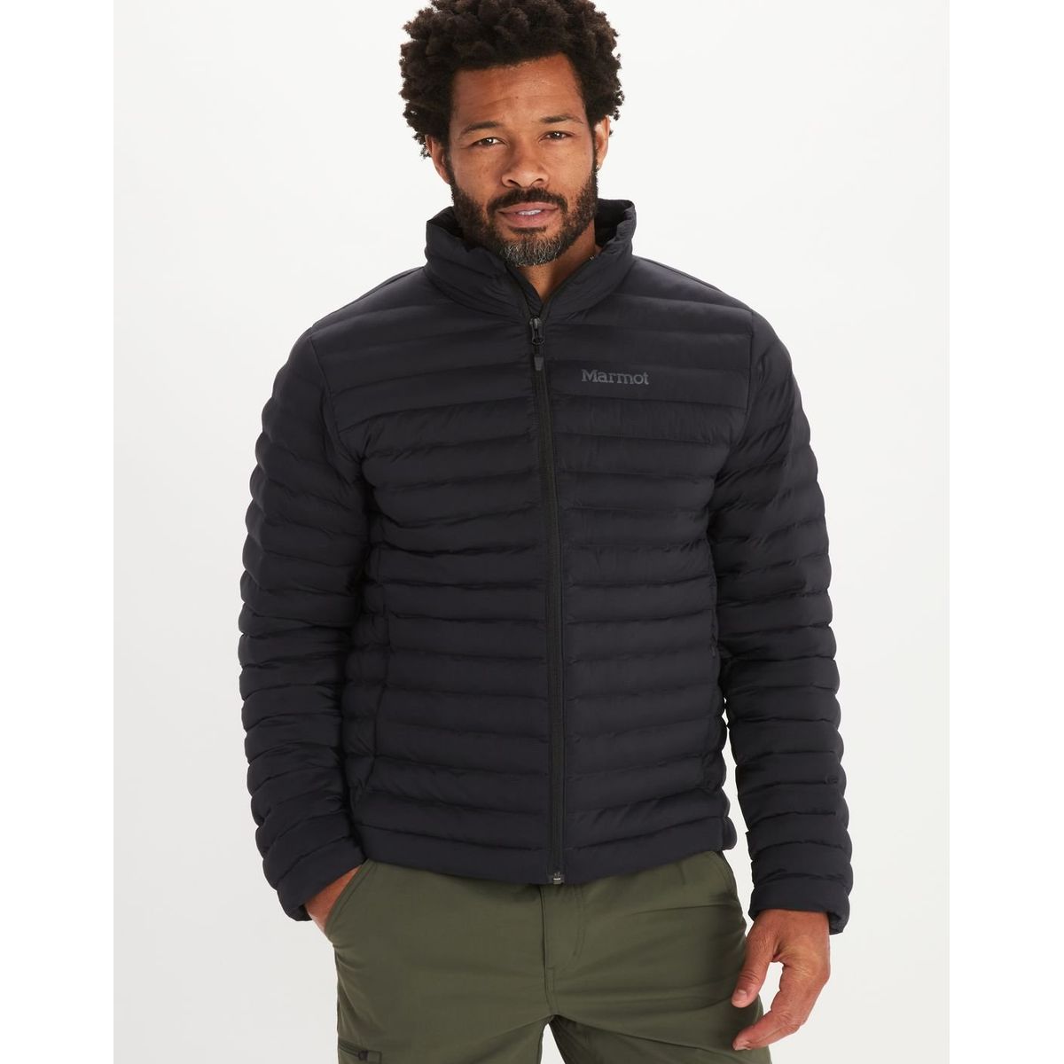 MARMOT - Chaqueta Hombre Echo Featherless Jacket Negro Marmot