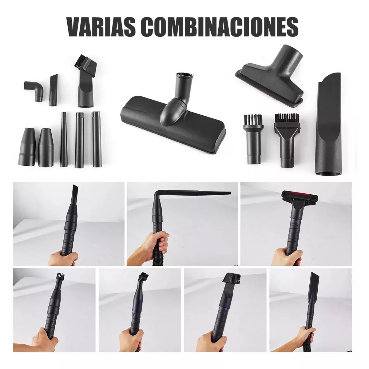 CASTLEN - Aspiradora Industrial Seco-mojado De Agua Soplador 15l