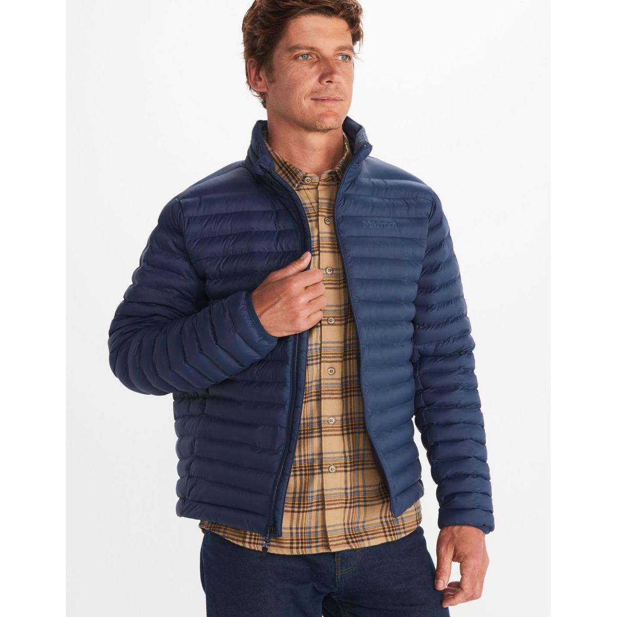 MARMOT - Chaqueta Hombre Echo Featherless Jacket Azul Marmot