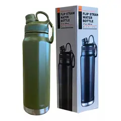 GENERICO - Termo Acero Inoxidable + Tapa 800ml Verde