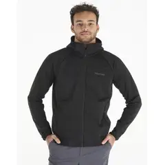 MARMOT - Polar Hombre Leconte Full Zip Hoody Negro