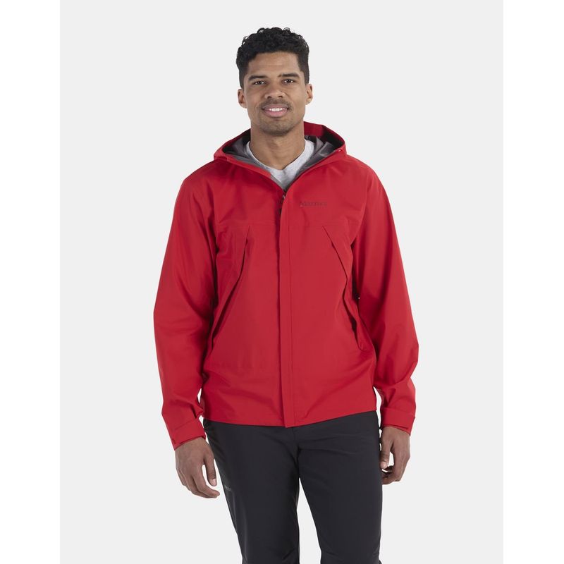 MARMOT - Chaqueta Hombre Precip Eco Pro Jacket Rojo Marmot