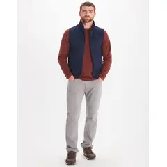 MARMOT - Polar Hombre Drop Line Vest Azul
