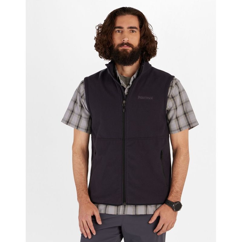 MARMOT - Polar Hombre Rocklin Vest Negro Marmot