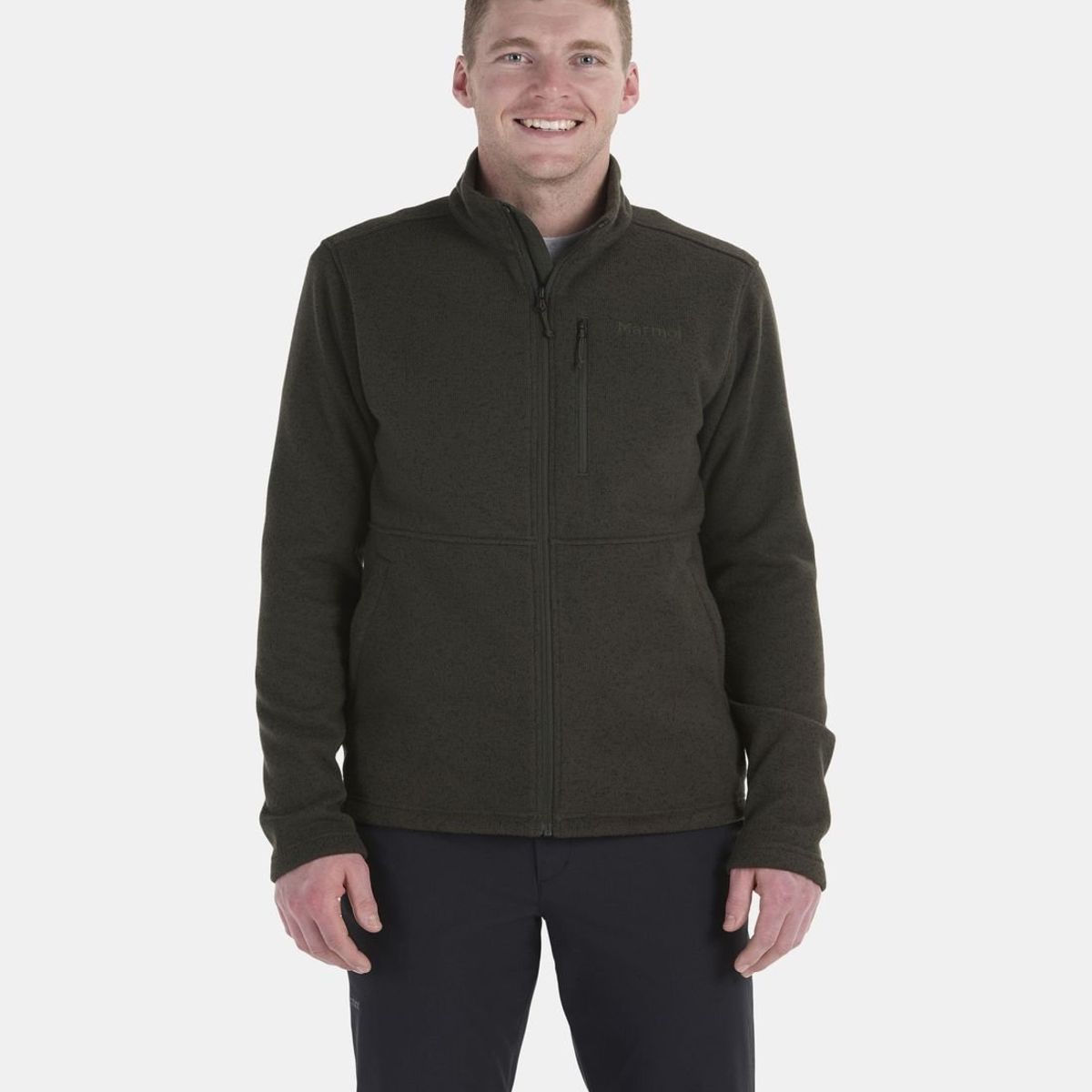 MARMOT - Polar Hombre Marmot Drop Line Jacket Verde