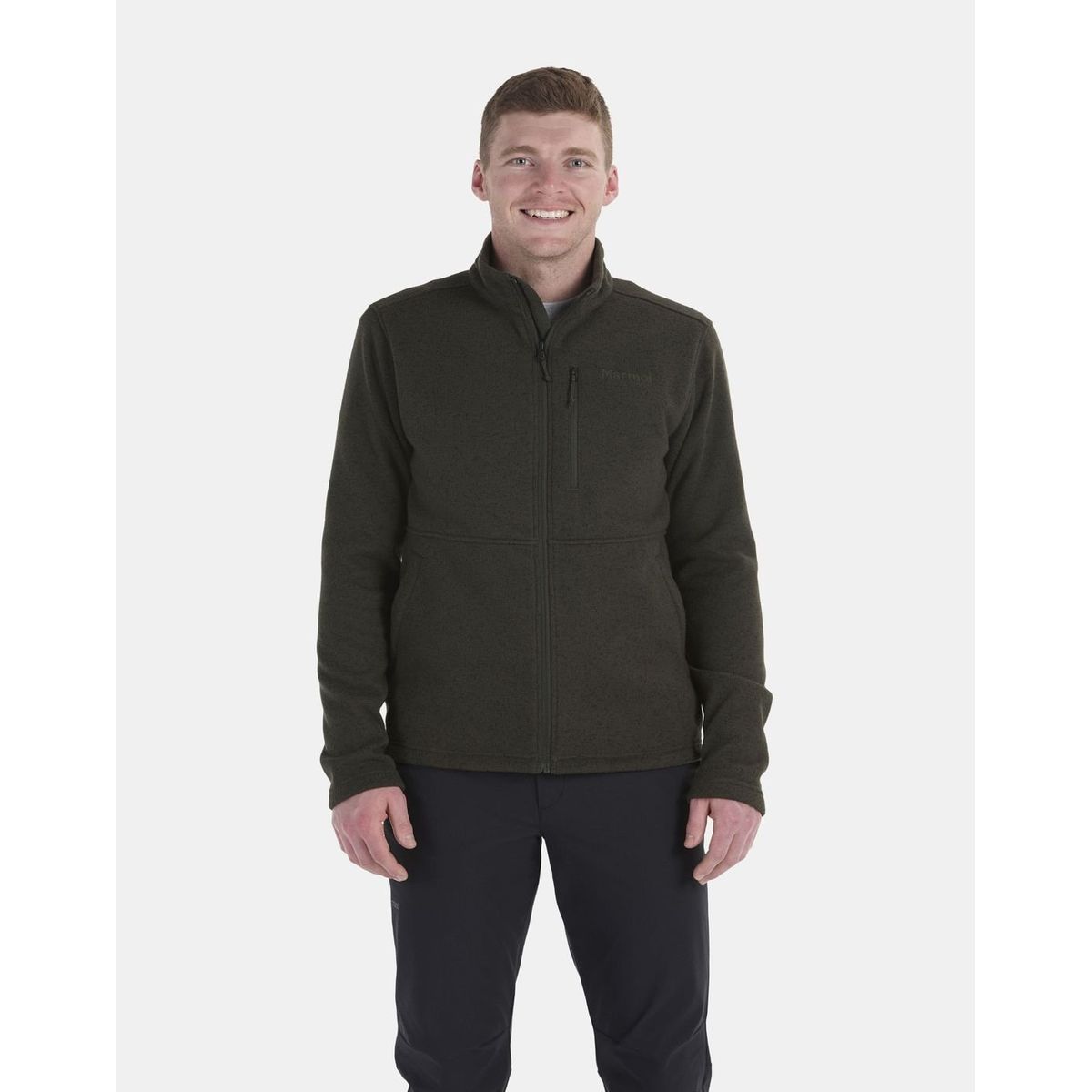 MARMOT - Polar Hombre Marmot Drop Line Jacket Verde