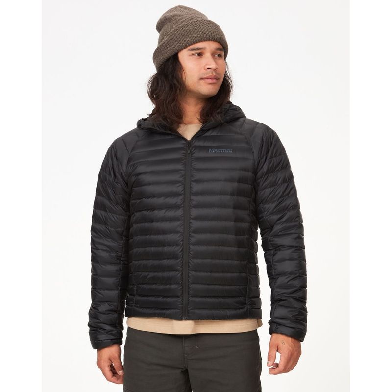 MARMOT - Chaqueta Hombre Hype Down Hoody Negro Marmot