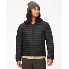 MARMOT - Chaqueta Hombre Hype Down Hoody Negro