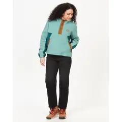 MARMOT - Polar Mujer W Super Aros Fleece Hoody Celeste