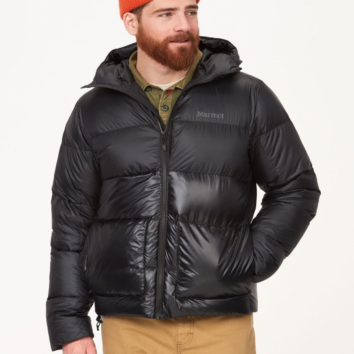 MARMOT - Chaqueta Hombre Guides Down Hoody Negro Marmot