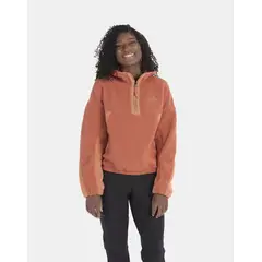 MARMOT - Polar Mujer W Super Aros Fleece Hoody Naranja