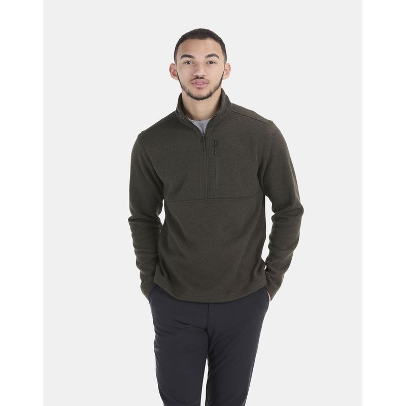 MARMOT - Polar Hombre Drop Line Half Zip Verde Marmot