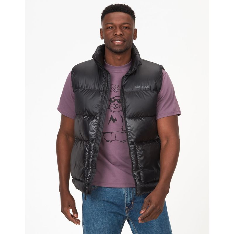 MARMOT - Chaqueta Hombre Guides Down Vest Negro Marmot