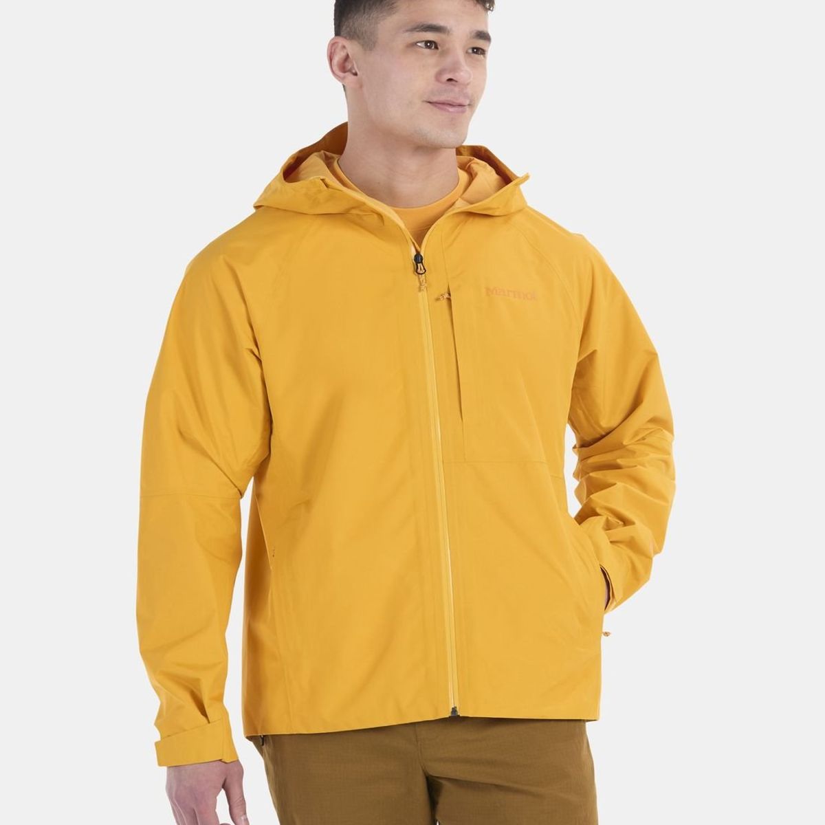 MARMOT - Chaqueta Hombre Waypoint Gtx Jacket Amarillo Marmot