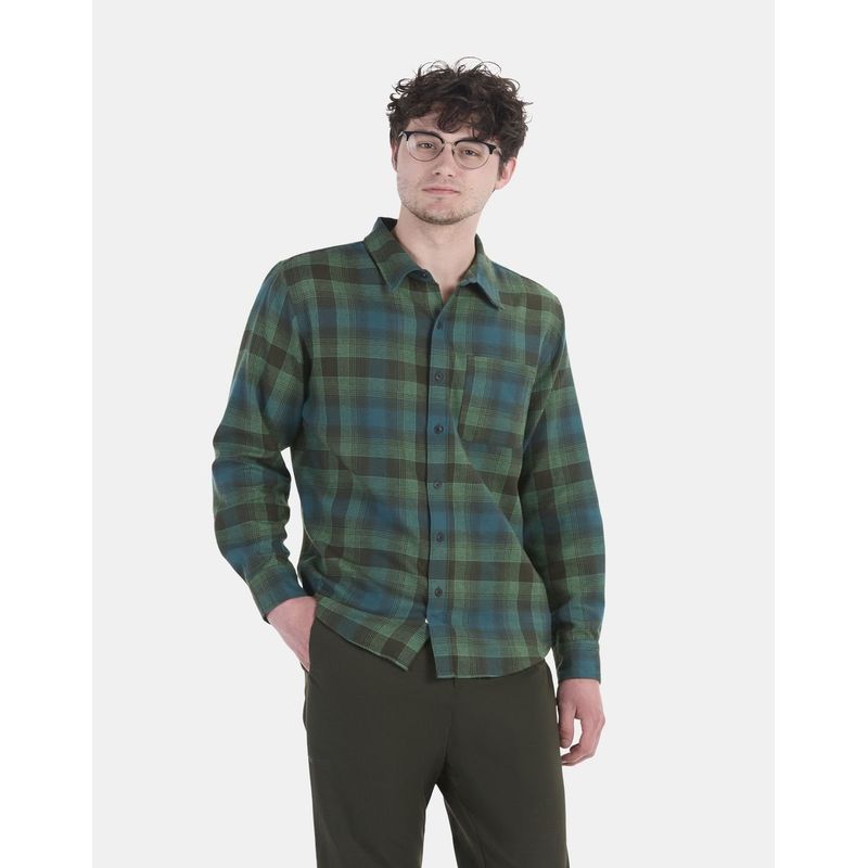 MARMOT - Camisa Hombre Fairfax Novelty Lightweight Flnl Verde Marmot