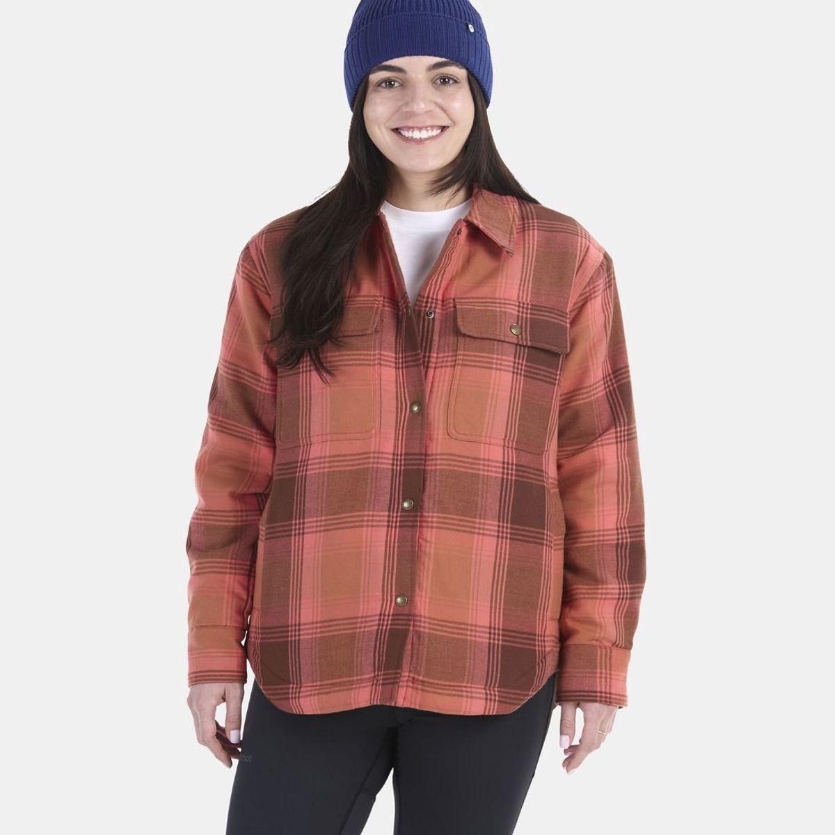 MARMOT - Chaqueta Mujer W Ridgefield Sherpa Flnl Jacket Naranja Marmot