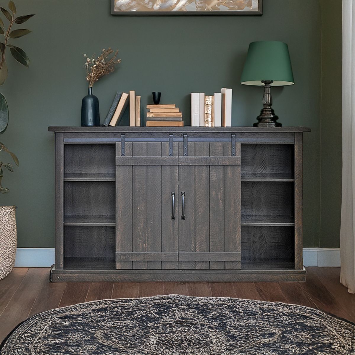 MSA MUEBLES SANTA ANA - Rack Para Tv 55″ Roble Café