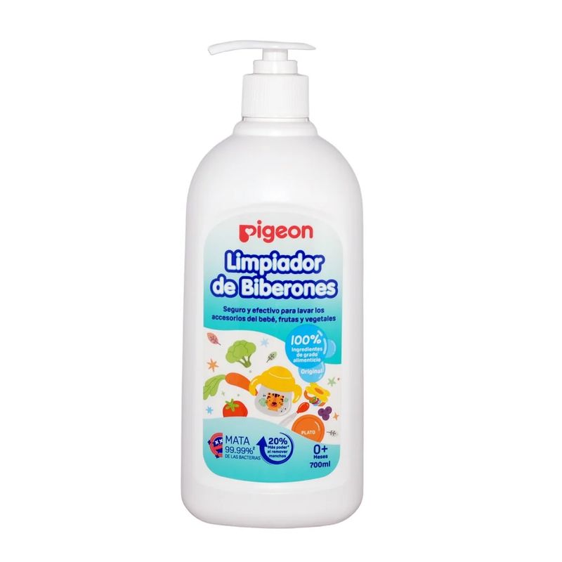 PIGEON - Liquido Limpiador Mamaderas Biberones Envase Pigeon 700ml