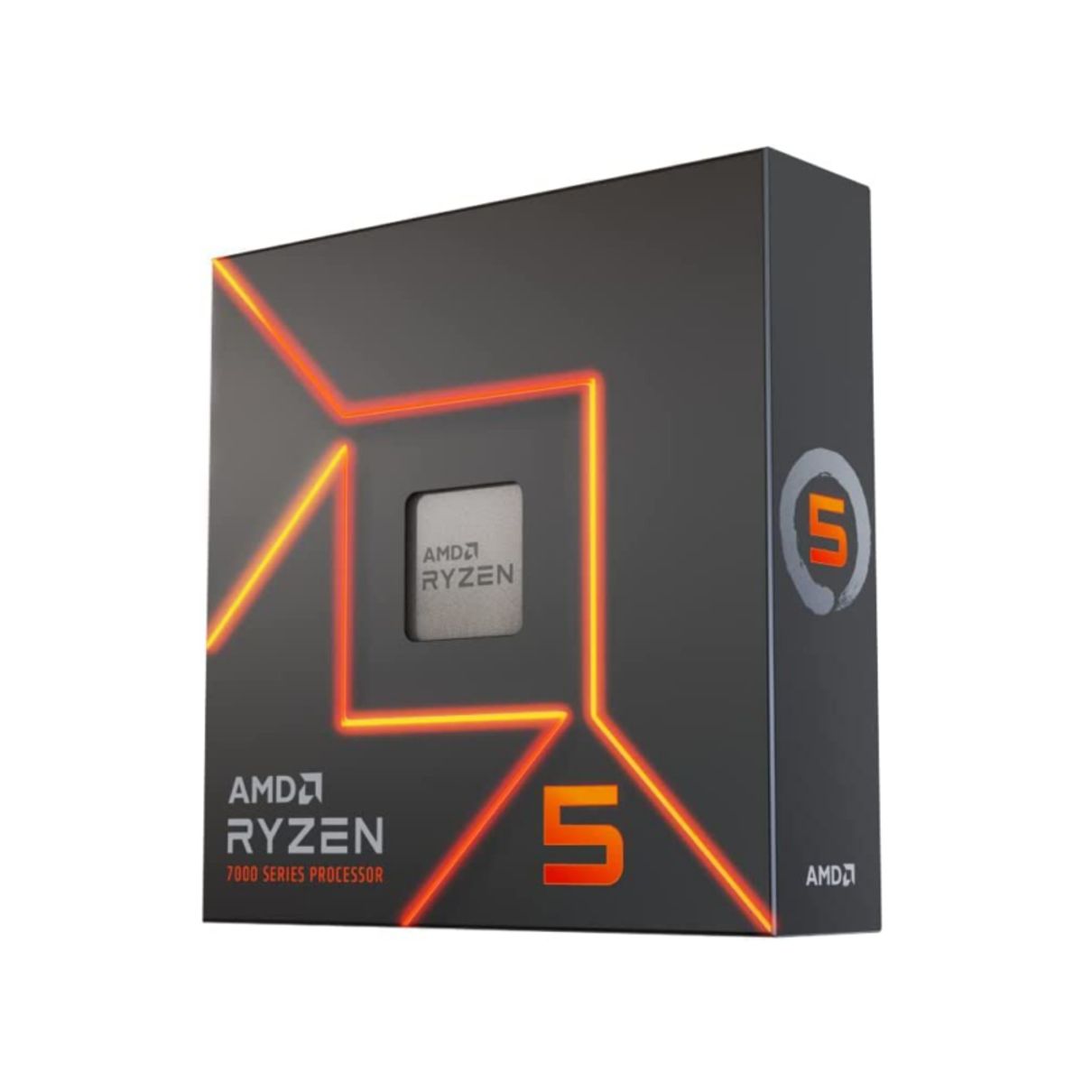 AMD CORP - Procesador AMD Ryzen 5 7600x, 4.7GHz, 6 Núcleos / 12 Hilos, Socket AM5, Sin Vent