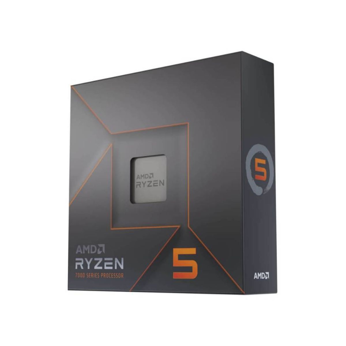 AMD CORP - Procesador AMD Ryzen 5 7600x, 4.7GHz, 6 Núcleos / 12 Hilos, Socket AM5, Sin Vent