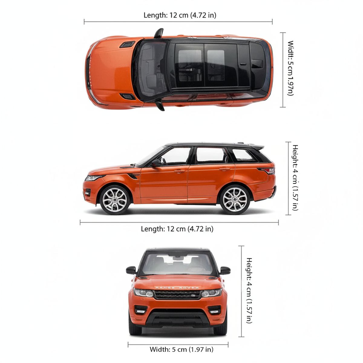 WELLY - SUV Land Rover Range Rover Escala 1:34:39 - Welly