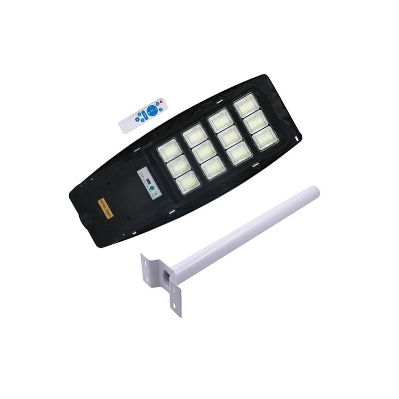 WANT - Luminaria Pública Solar 2000Lúm 6000K Sensor + Brazo