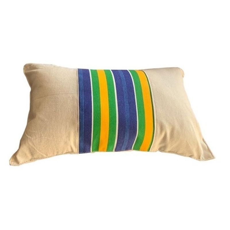 REHUCE - Cojin Decorativo 50x30 Cm  Azul