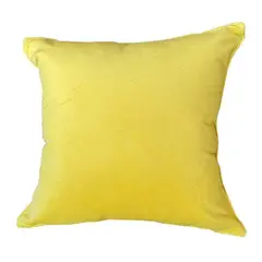 REHUCE - Cojin Felpa 40x40 Cm Amarillo